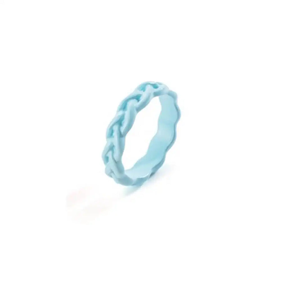 Horizon Ring in Blau - Ein stilvoller Ring mit blauer Farbe für einen modernen Look.